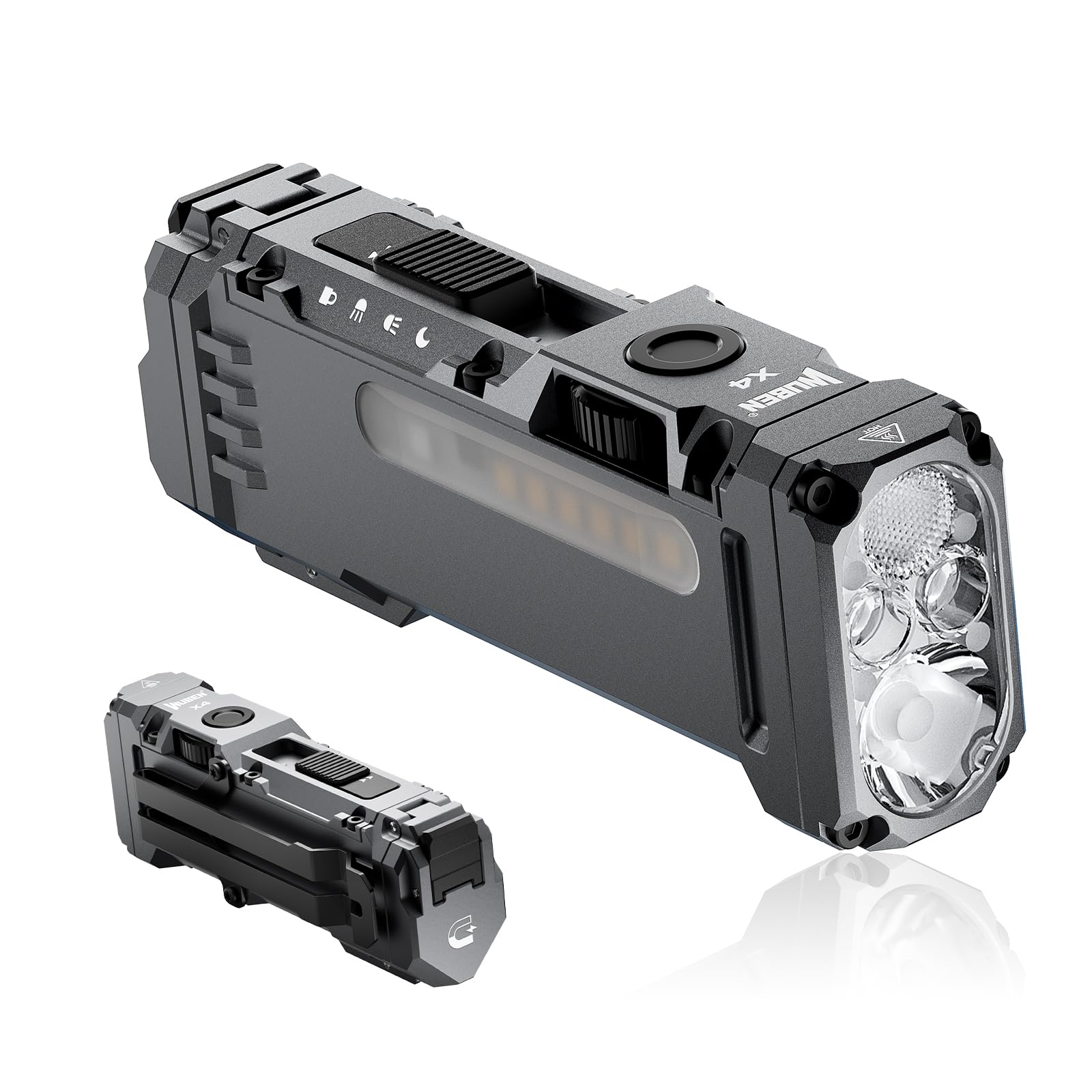 Amazon.com: WUBEN X4 EDC LED Flashlight with RGB Light, 1500